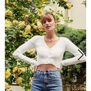 Nasty gal cropped cardigan